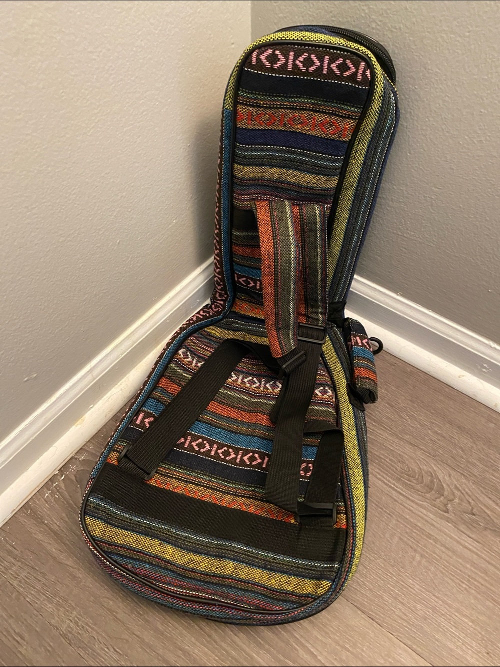 Longteam print Ukulele Tenor Bohemian bag - Picture 3 of 6